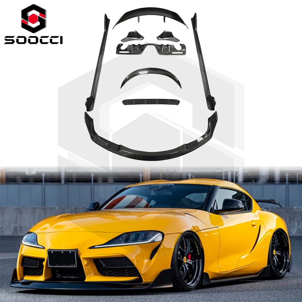 High Quality Carbon Fiber AG Type Full Body Kit for Toyota Supra GR A90 A91 MK5 Car Tuning Aerodynamic Kit