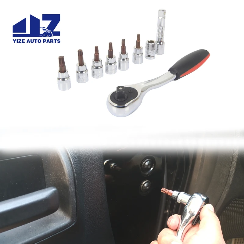 High Quality Soft Top Hard Top Installation Door Removal Tool Kit Set For Jeep Wrangler TJ JK JL