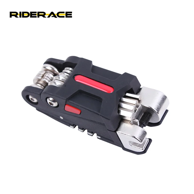 RIDERACE 18 в 1 Многофункциональный набор инструментов для ремонта велосипеда Шестигранная Отвертка гаечный ключ спицевая цепь инструмент удаления
