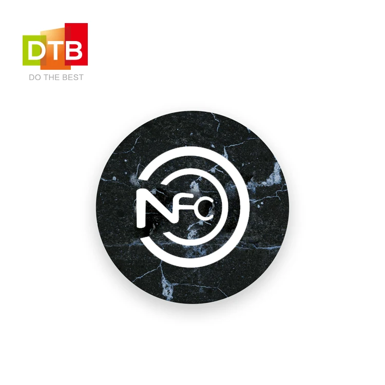  13 56 mHz Blank NTAG215 NFC Tag RFID Anti Metal Epoxy