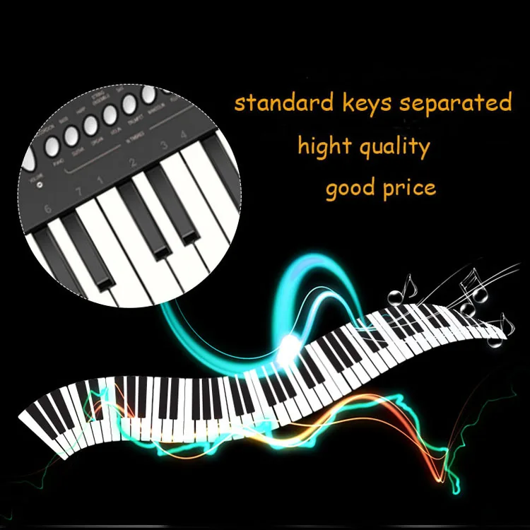 54 Keys mic & USB musical girl gifts piano electronic organ keyboard instrument toy