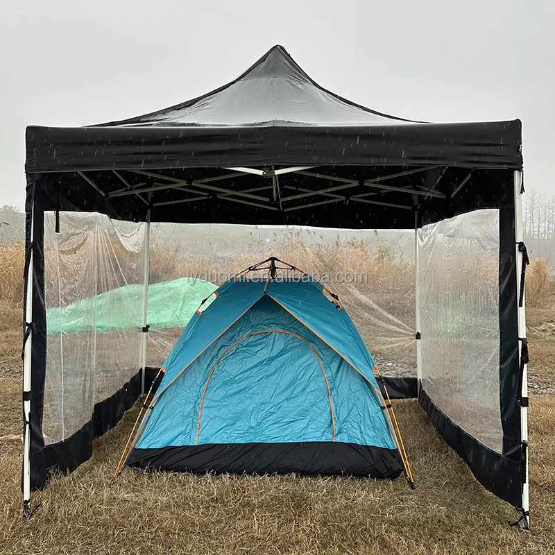 Outdoor Custom Tent 3 X 3 Hexagonal Advertising Logo Tent Retractable Trade Show Tent