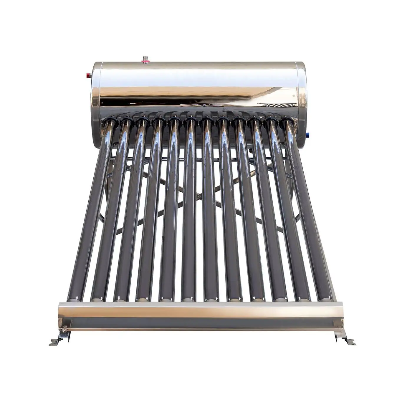 100L 120L 200L 300L Non-Pressurized Low Pressurized Vacuum Tube Diy No Pressure Solar Water Heater For Home or Commercial