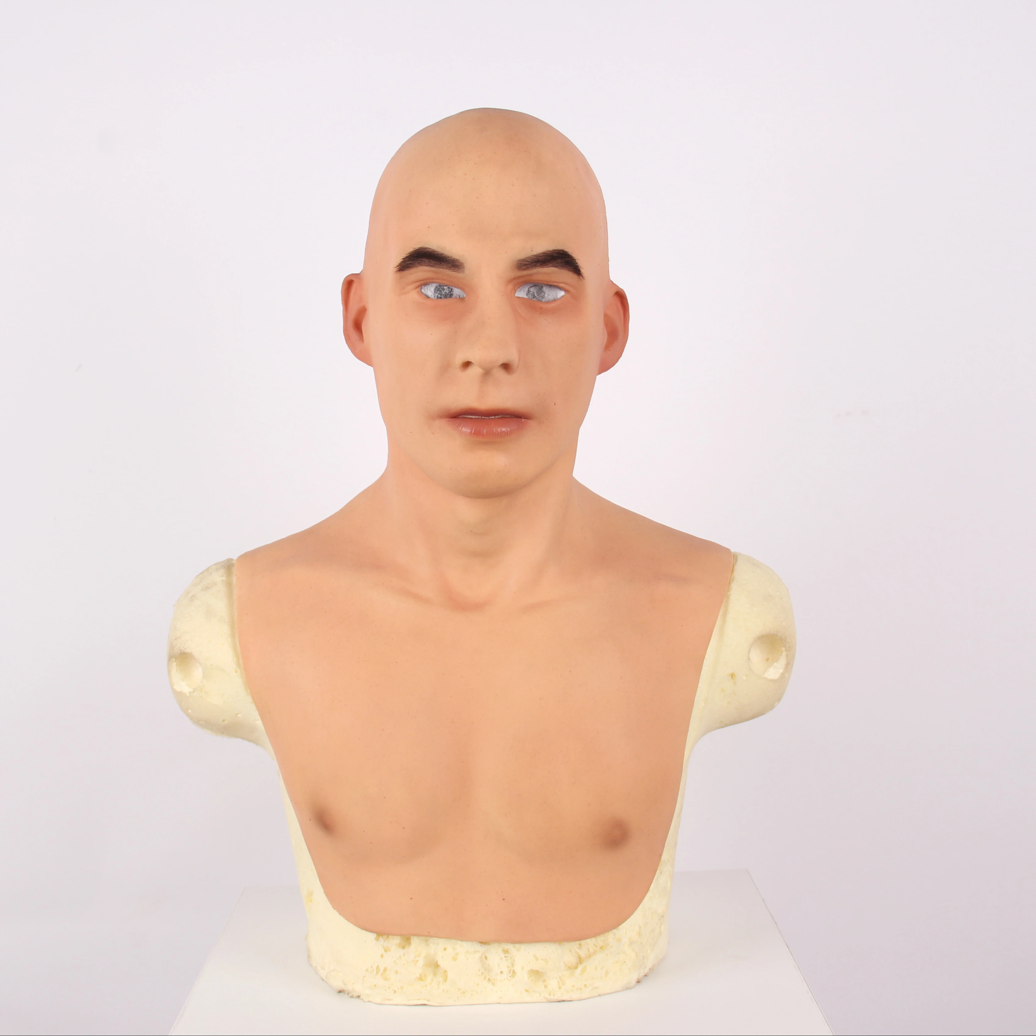 Индивидуальная НОВАЯ тонкая силиконовая маска реалистичный макияж шоу имитация латексные головные уборы