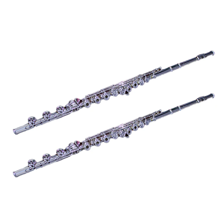 2021 New Technology Professional Recorder Nickel Silver Key E Mechanism Flute For Sale