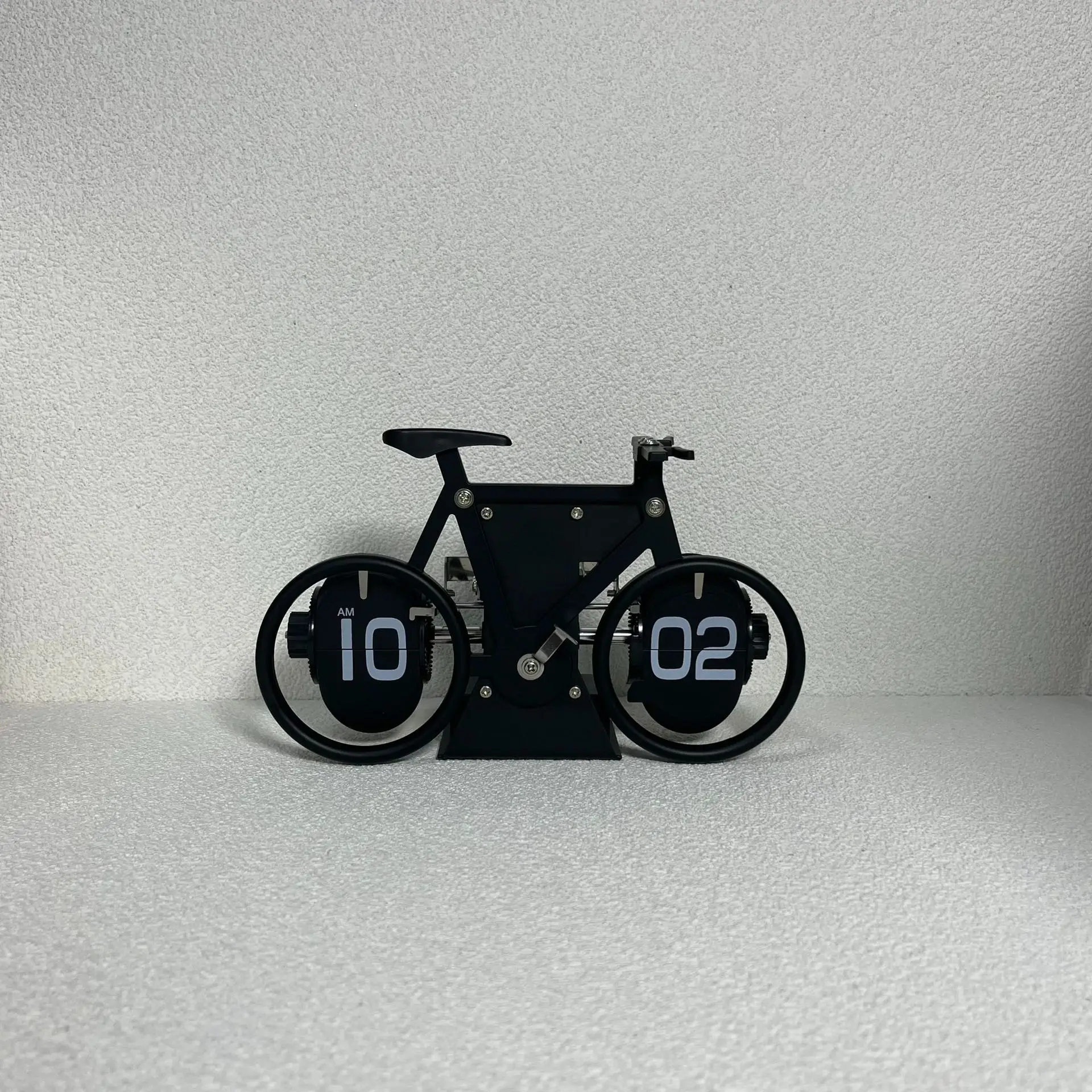 Creative Bicycle Flip Clock Home Desktop Personalized Bicycle Styling Flip Clock Fashion Decoration Gift Seat Clock