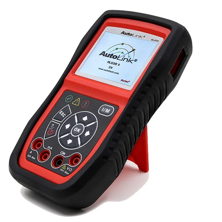 Free original Autel autoink AL539B price automatically connects AL539 obd2 code reader and electrical test tool