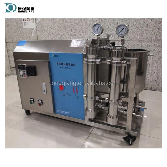 Lab Pilot with MF,UF,NF,RO Polymeric Membrane Spiral Wound Membrane for Separation and Concentration