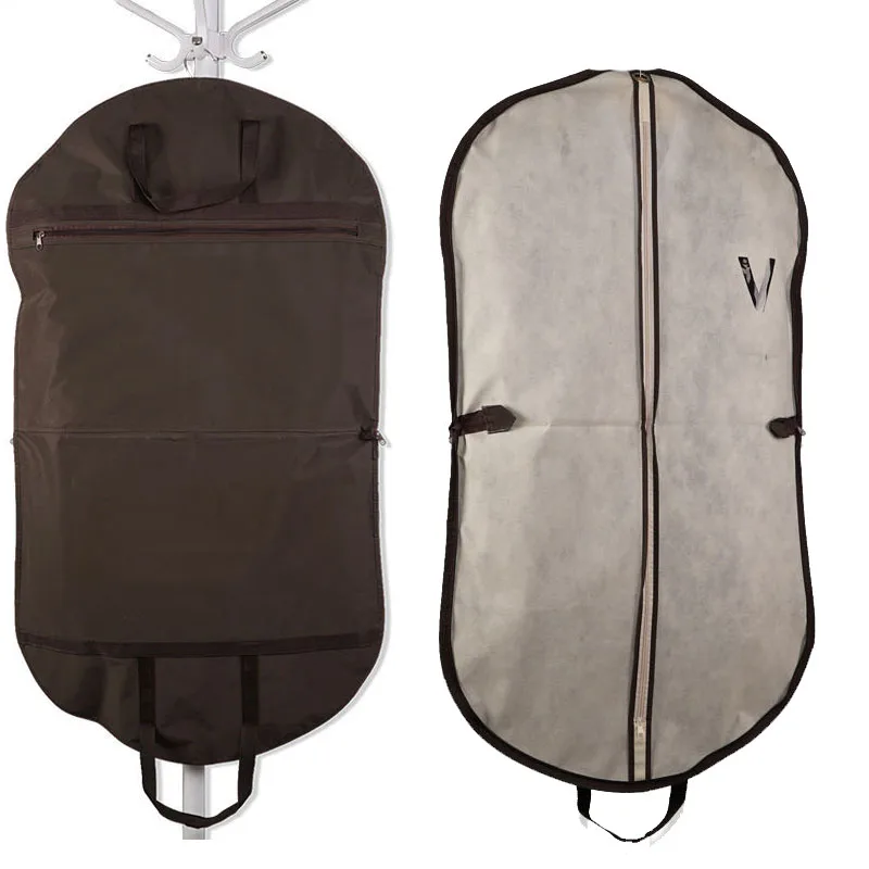 famous brnaded new luxury small oem odm customized logo size kids suit bags cover cloth garment bag breathable cover for suit