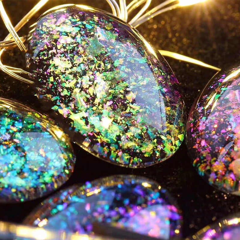 Private Label Bling Glitter Sequins Laser New Gel Top Coat Nail Gel Polish