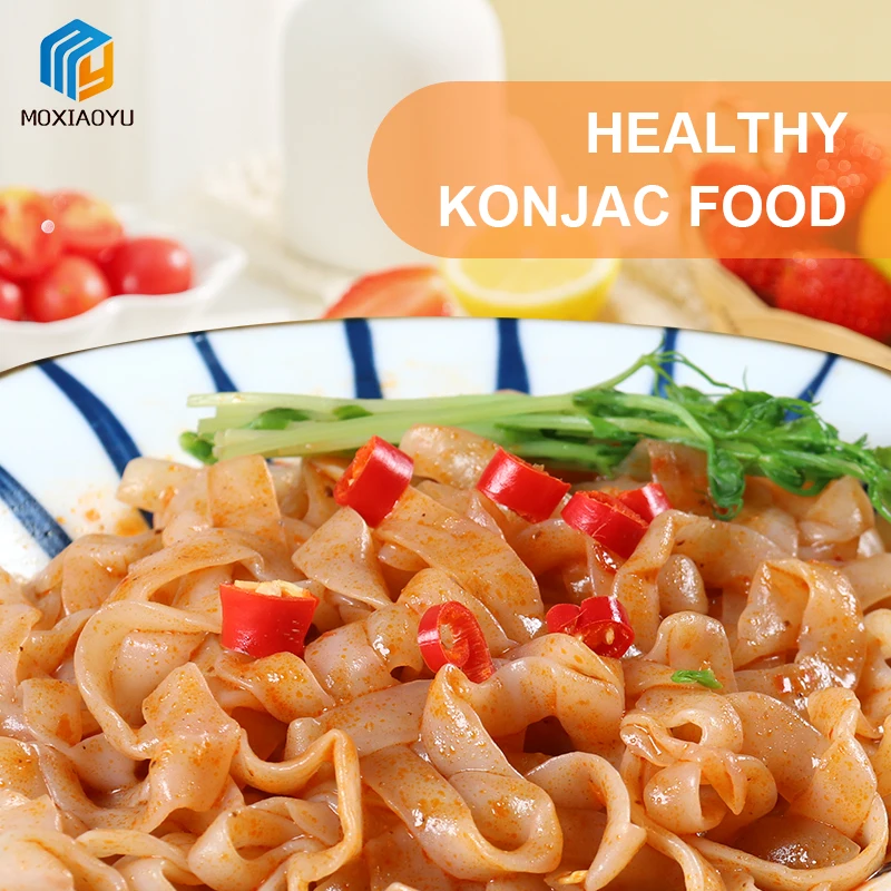 Hot Selling Lose Weight Zero Sugar Shirataki Noodles Instants Fast Food Meal Replacement Konjac Fettuccine