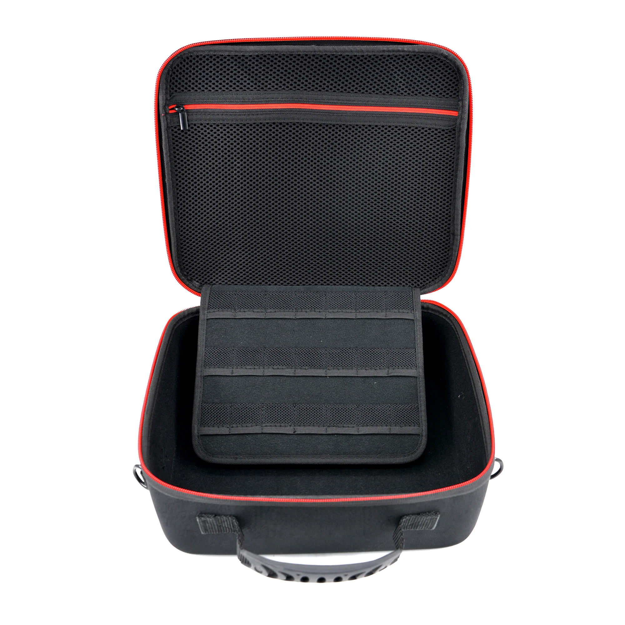 Large Capacity EVA Case for Switch Game Console Accessories Carrying Bag EVA Foam Cut Insert Zipper Case