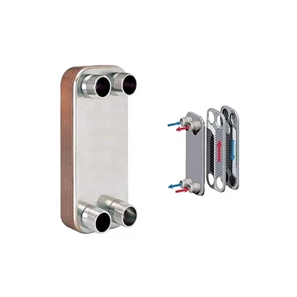Tobel Stainless Steel SUS304/316L Hydronic Heating Brazed Plate Heat Exchanger