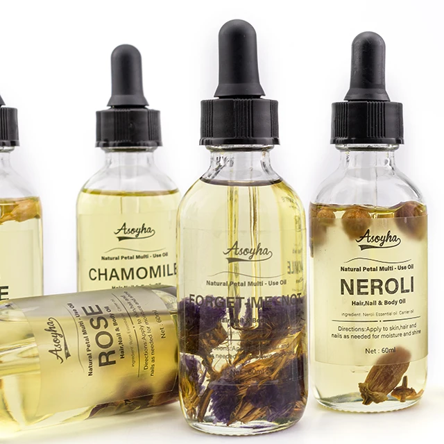 Popular New Bulk Private Label 15 Flavors Forget-me -not Jasmine Rose Multi use Petal Flowers Oil Essential Oil For Facial Care