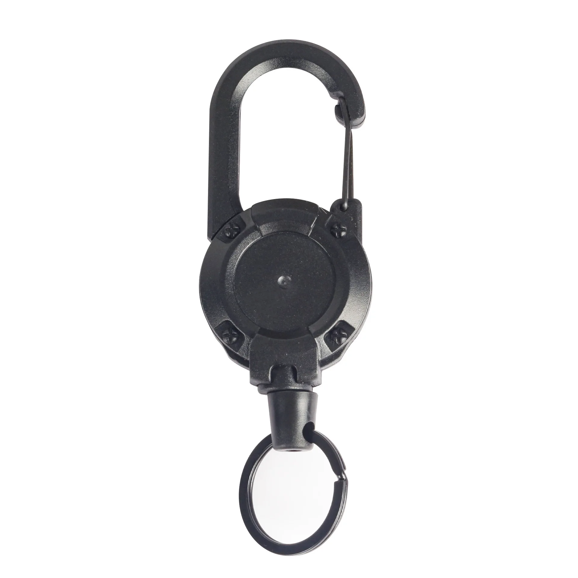 Xinxing Portable Outdoor Safety Buckle Anti-theft Retractable Keychain Quick Hang Anti-lost Ski Pass ID Card Metal Keychain