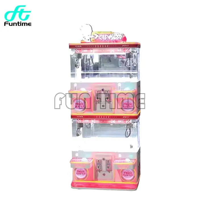 China Custom Made Arcade Toy Crane Coin Operated Mini Claw Game Dolls Capture Claw Game Machine