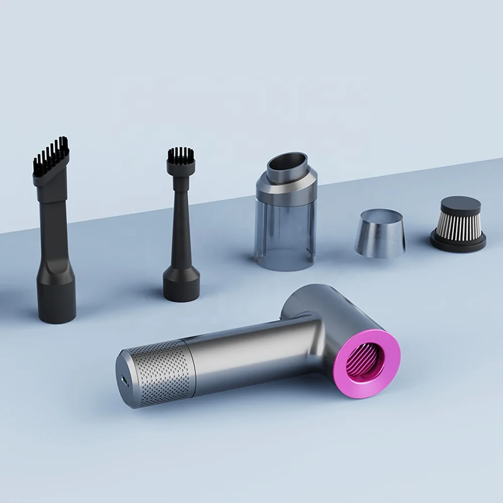 Handheld Car Vacuum Cleaner Wireless High Power Air Blower Strong Suction Blowing Dual Purpose Mini Household Vacuum Cleaner