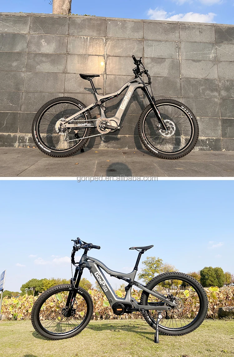 carbon fiber bike central motor bafang ultra 52 volt 1500 watt m620 ebike full suspension e bike 275 inch 29er