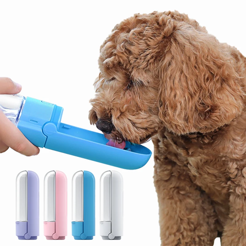 Stocked pet supplies hot drinking water pet feeder bowls dogs and cats small capacity dispenser cups portable dog water bottle