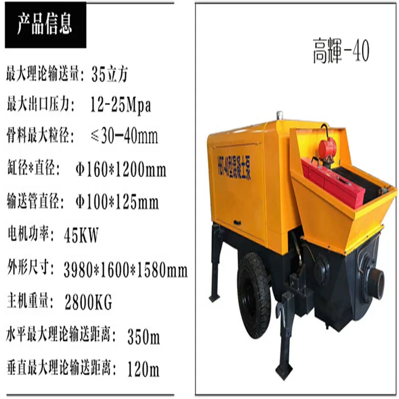 
2020 pft g4 cadreuse automatique stucco sprayer host pump for cement mortar concrete pumps plastering machine wall 