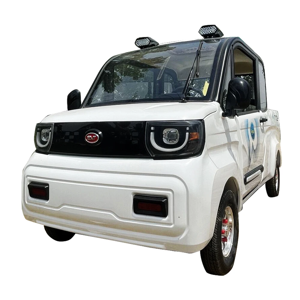 Cheap Smart Four Wheel 4 Seats New Energy Vehicle 4wd Ev Mini Electric Cars For Adult Mini Electric Car Pickup