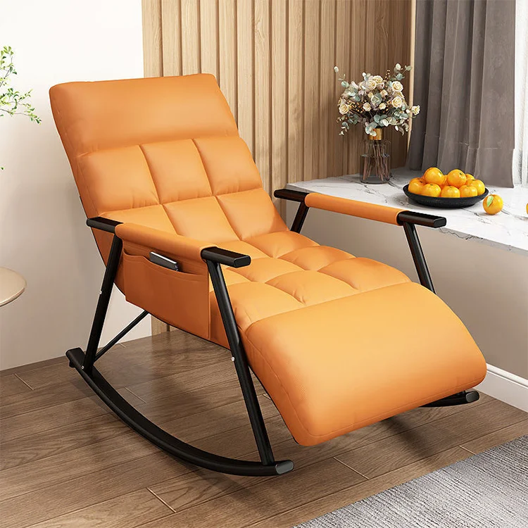 Light luxury adult rocking chair replacement parts camp folding rocking chair