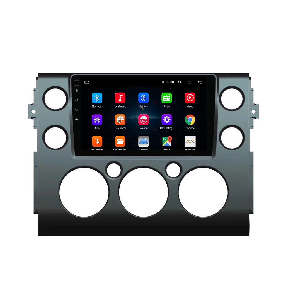 For Toyota FJ CRUISER 2006-2020 Radio Headunit Device Double 2 Din Octa-Core Quad Android Car Stereo GPS Navigation Carplay