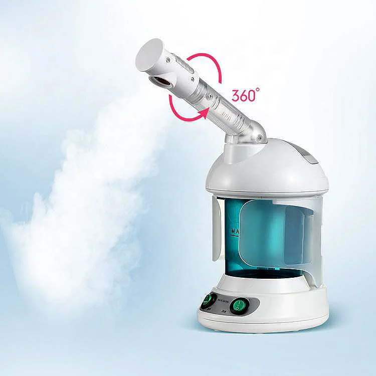 Portable 2 in 1 Facial and Hair Steamer Ozone for Home Use