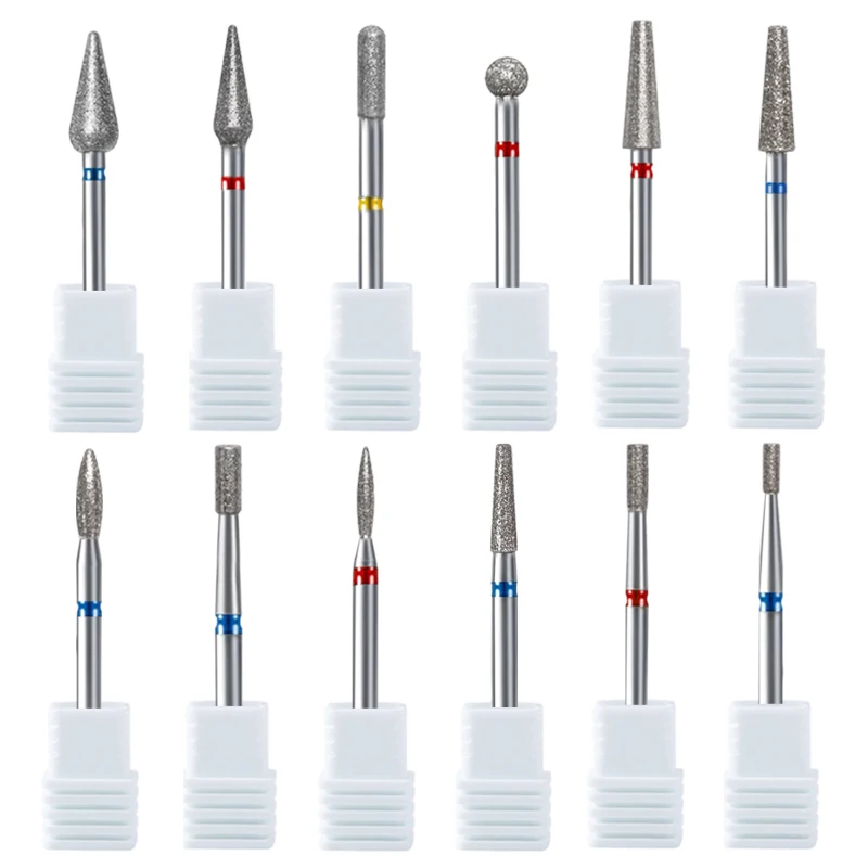 Новые инструменты для ногтей 12 алмазная шлифовальная головка многофункциональные удаления сверло