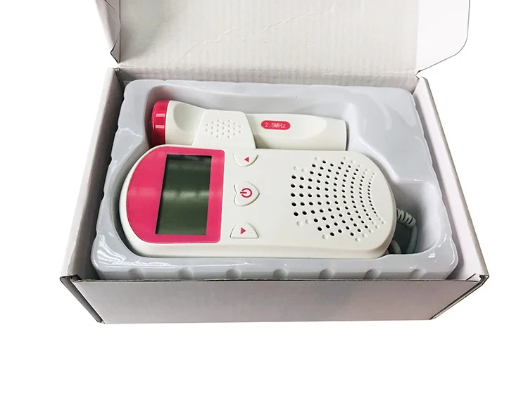 Small Pocket Baby Heart Monitor Fetal Doppler Heartbeat Monitor for Pregnancy