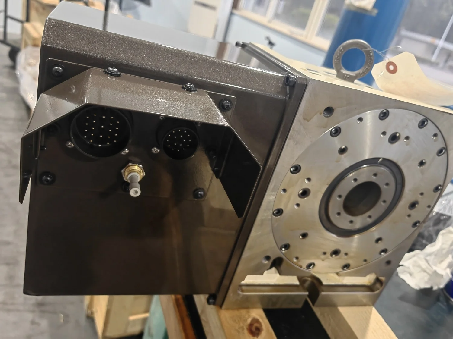 CNC Tsudakoma horizontal vertical precision rotary tables for Okuma Machine