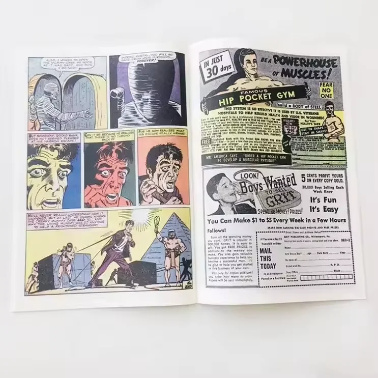 Дешевый журнал Манга Аниме комиксов книжка Мягкая обложка полноцветная напечатанная вышивка в седле комиксы романы книги