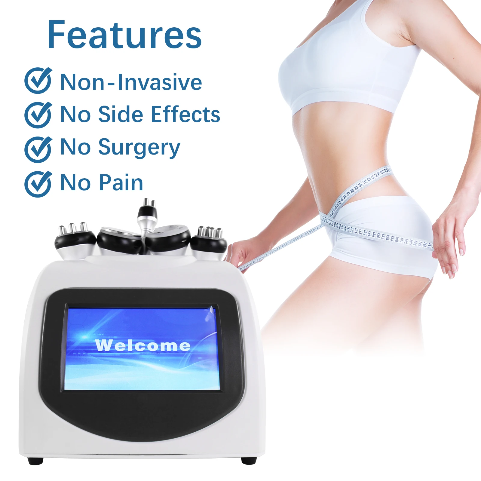 USA Stock cellulite removal rf lifting vacuum body sculpting ems beauty salon use professional machine