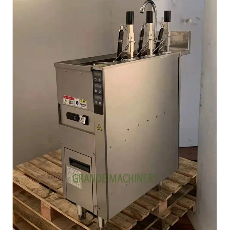 Automatic Lift Commercial Pasta Noodle Cooking Machine /Gas/Electric Italy Pasta Cooker Boiler  1/2 Tanks with 3/6 Baskets
