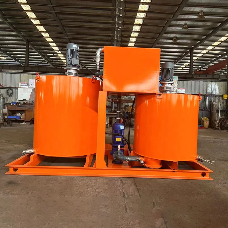 500L tank high shear cement slurry electric colloidal grout mixer machine