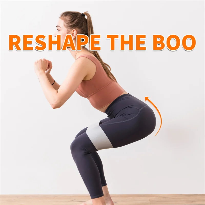 Resistance Bands Custom Logo Yoga Gym Exercise Booty Hip Customized Packing Color Force Feature Material Origin