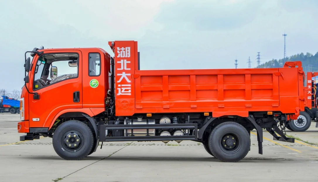 china supplier  Hubei Dayun Ruisheng dump truck Dayun Ruisheng 158HP light  truck  4X2 3.05/3.2/3.6m dump truck