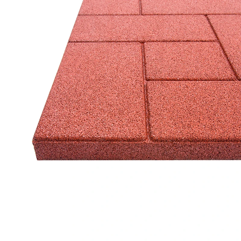 Thickness 20mm 30mm Cow Horse Stable Rubber Mats For Stall Dyed SBR Granules Mats