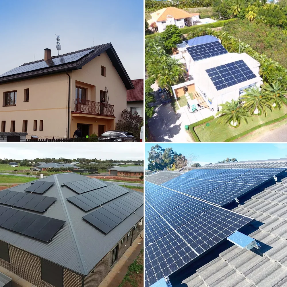 Good Quality Growatt max 80kw 100kw 150kw on Grid Solar System Growatt On Grid Inverter 500kw with JA Trina Solar Panel