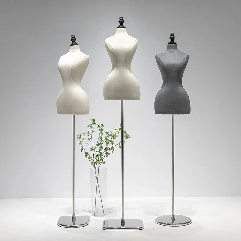 Свадебный магазин специальное платье манекен женский бюст стол окно замшевый Полная полка для демонстрации