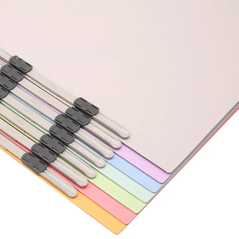 Custom manila folders double spring clip file A4 FC size available with PP Eco Friendly Material