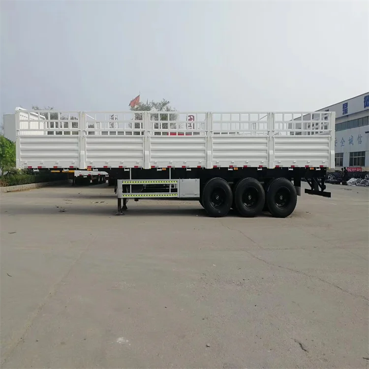 China factory direct sales of new fence 3 axis trailer semi trailer fence freight transport semi trailer at a low price