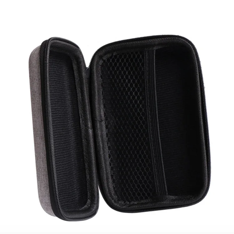 1860D Nylon Black EVA hd hdd hard drive carrying bag,EVA storage portable hard shell bag Case