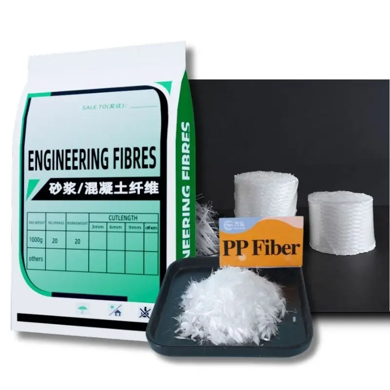 pp fiber for concrete pp staple fiber macro micro pp staple fiber production line for nonwoven  twist