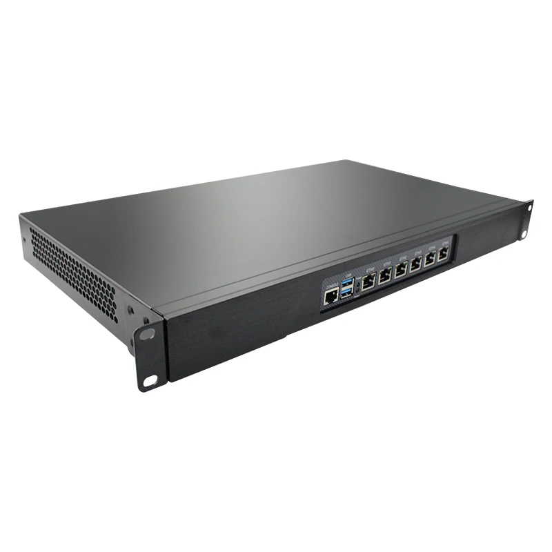 Guanfeng i5-8250u barebone DDR4 i225 NICs Max. 32GB Memory PFsense Linux Ubuntu Industrial Control Firewall PC