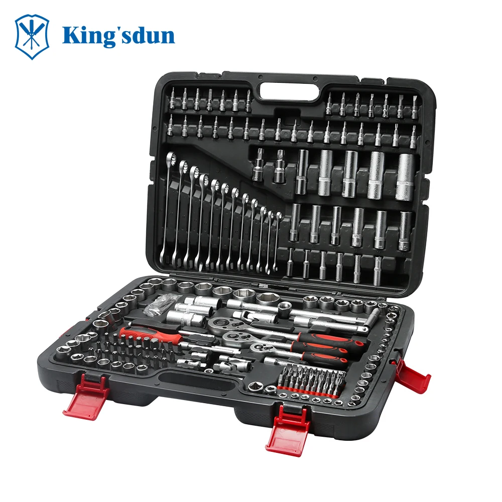 215 Pcs Mechanic Tool Kits socket set tools for car wrench