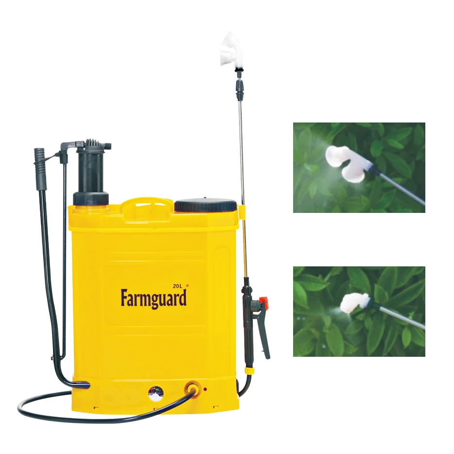 20 Liters knapsack 2 in 1 battery powered hand sprayer for agriculture