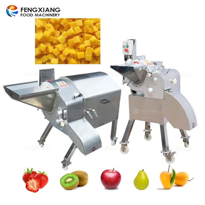 Apple Pineapple Potato Mango Papaya Fruit Cube Dice Cutting Dicing Machine