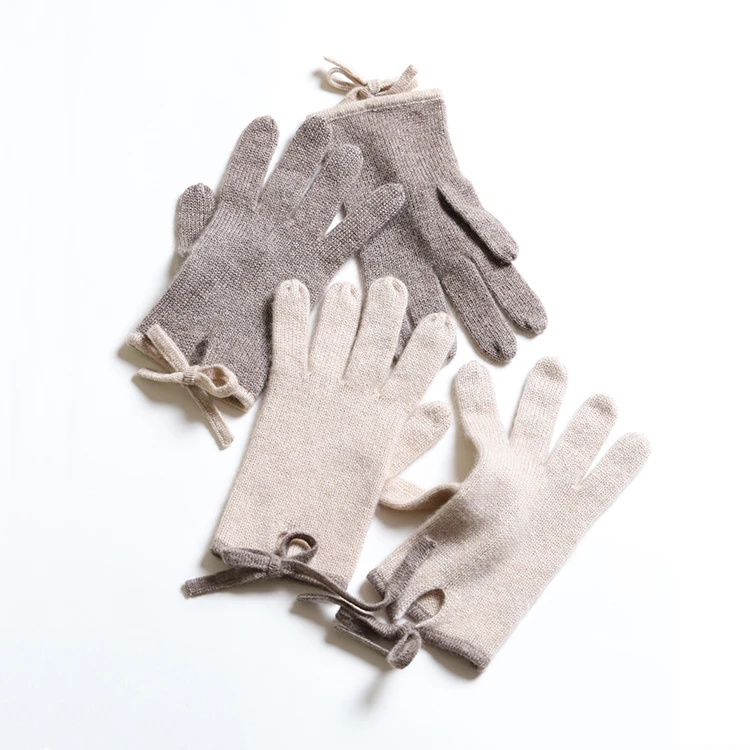 Outside Autumn Winter Knitted Men Women Cashmere Gloves