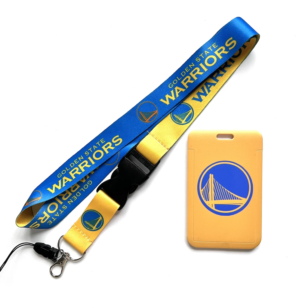 N-B-A design ID holder lanyards & Custom Logo Printed Lanyards Sublimation Personalized Nba Lanyards